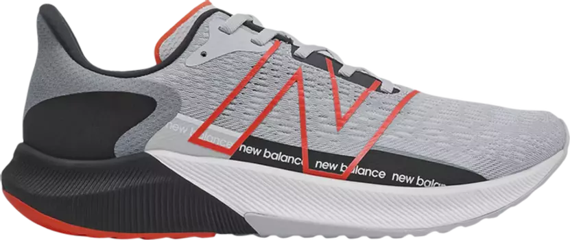Кроссовки New Balance FuelCell Propel v2 'Light Cyclone Ghost Pepper', серый