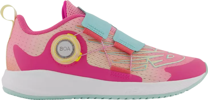 Кроссовки New Balance FuelCore Reveal v3 BOA Little Kid 'Hi-Pink Surf', розовый