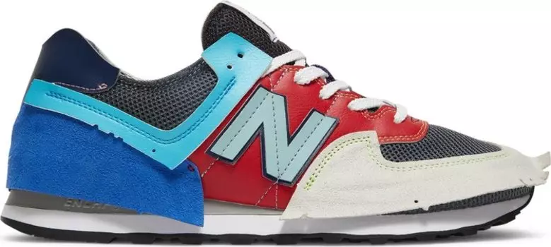 Кроссовки New Balance Jaden Smith x 574 'Surplus Materials', многоцветный