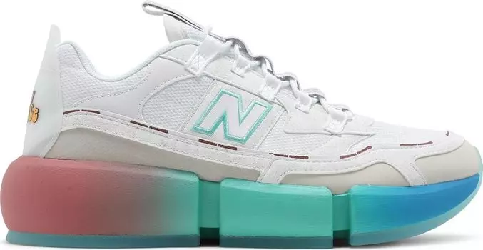 Кроссовки New Balance Jaden Smith x Vision Racer 'Hippie - White', белый