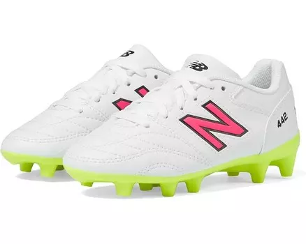 Кроссовки New Balance Kids 442 V2 Academy FG, цвет White/Hi-Lite