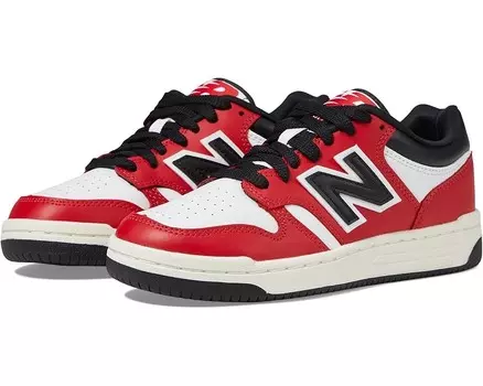 Кроссовки New Balance Kids 480, цвет Team Red/White