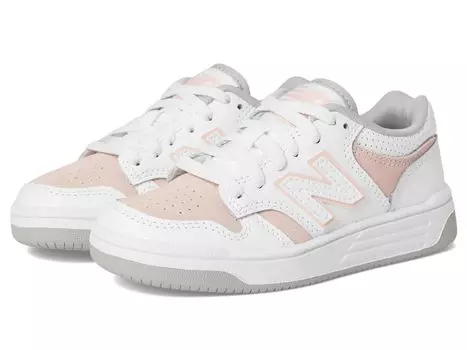 Кроссовки New Balance Kids 480, цвет White/Pink Haze