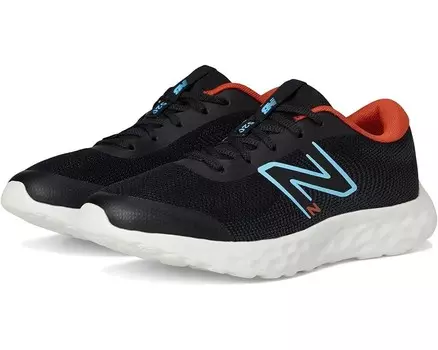 Кроссовки New Balance Kids 520v8, цвет Black/Team Sky Blue