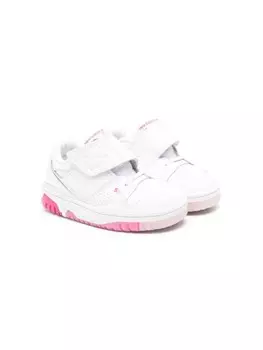 Кроссовки New Balance Kids 550 с застежкой-липучкой, белый