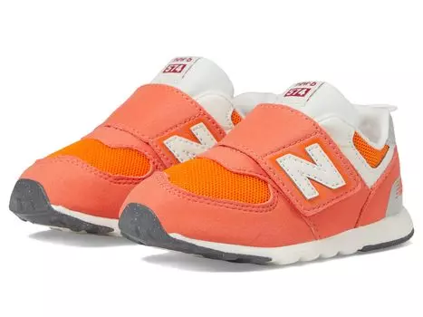 Кроссовки New Balance Kids 574 New-B Hook-and-Loop, цвет Gulf Red/White