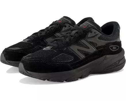 Кроссовки New Balance Kids 990V6, цвет Black/Black Metallic 2