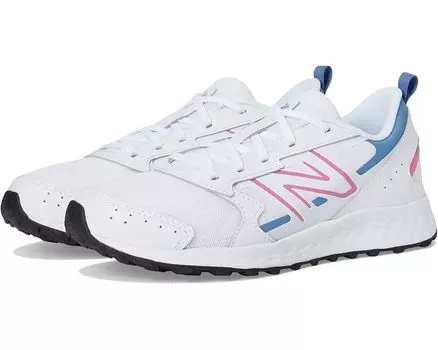 Кроссовки New Balance Kids Fresh Foam 650v1, цвет White/Real Pink