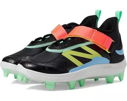 Кроссовки New Balance Kids Lindor 2, цвет Black/Neon Dragonfly
