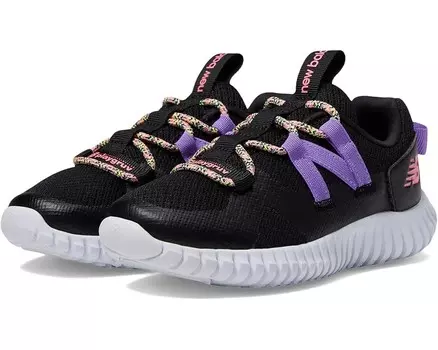Кроссовки New Balance Kids Playgruv v2 Bungee, цвет Black/Violet Crush