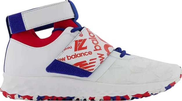 Кроссовки New Balance Lindor 1 TF 'White Floral', белый