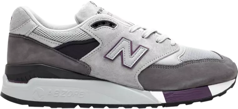 Кроссовки New Balance M998, темно-серый/светло-серый