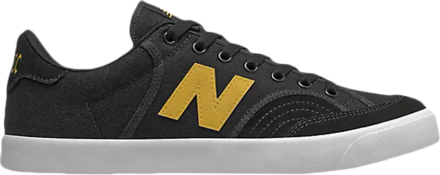 Кроссовки New Balance Numeric 212 'Black Yellow', черный