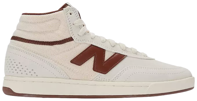 Кроссовки New Balance Numeric 440 High V2 'Sea Salt Rich Oak', кремовый