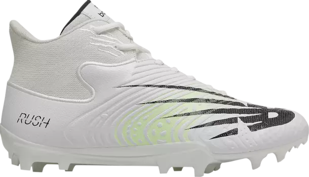 Кроссовки New Balance RushV3 Mid 2E Wide 'White Bleached Lime Glow', белый