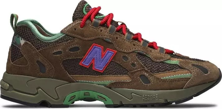 Кроссовки New Balance Stray Rats x 827 'Sewer Stompers', коричневый