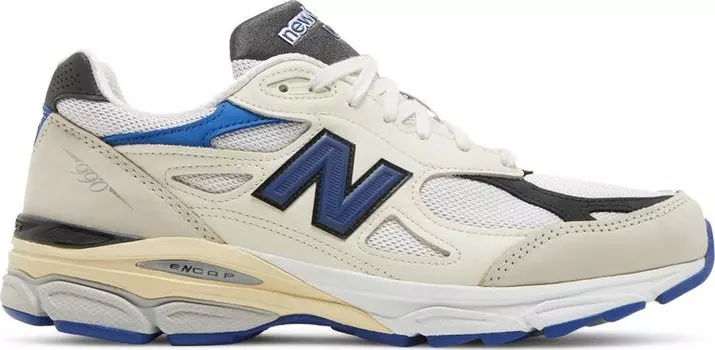 Кроссовки New Balance Teddy Santis x 990v3 Made in USA 'White Blue', белый