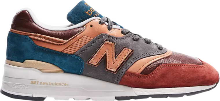 Кроссовки New Balance Todd Snyder x 997 'Hudson Train Station', многоцветный