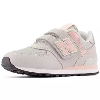 Кроссовки New Balance "U574 "Evergreen"" с застежкой-липучкой, розовый