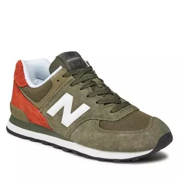 Кроссовки New Balance U574AGG, коричневый