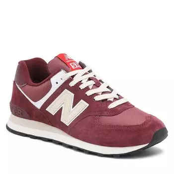 Кроссовки New Balance U574HMG, вишневый/бордовый