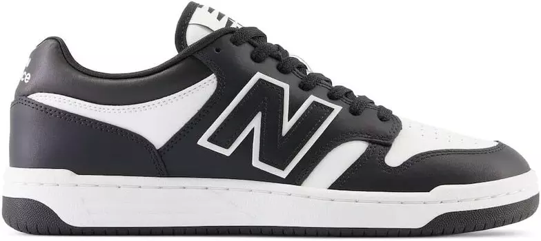 Кроссовки New Balance унисекс для взрослых BB480 V1, белый/черный