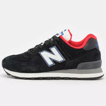 Кроссовки New Balance WL574, черный/красный
