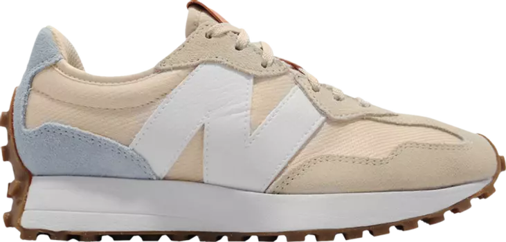 Кроссовки New Balance Wmns 327 'Munsell White Moonbeam', кремовый