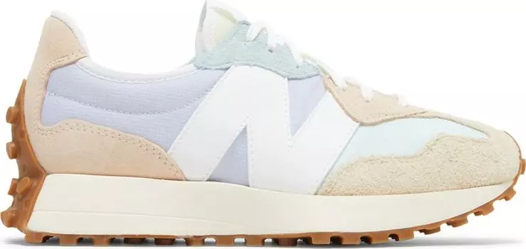 Кроссовки New Balance 327, белый/голубой