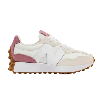 Кроссовки New Balance Wmns 327 'White Pink', кремовый