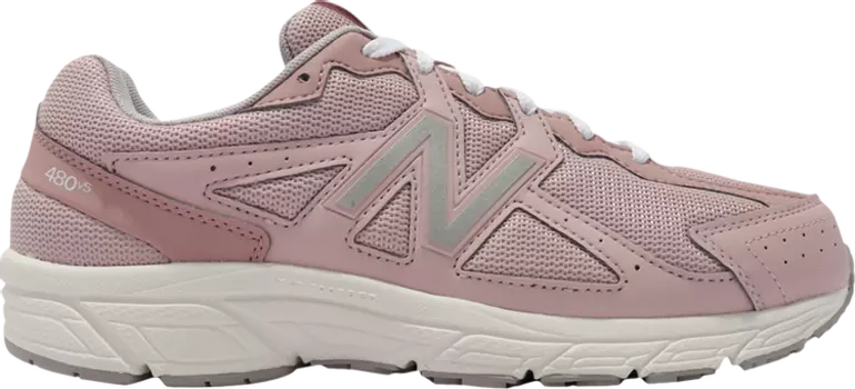 Кроссовки New Balance Wmns 480v5 4E Wide 'Rose Silver', розовый