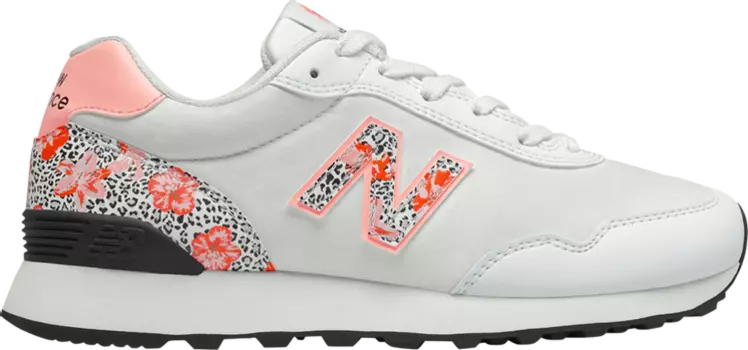 Кроссовки New Balance Wmns 515v3 'Leopard Floral', белый