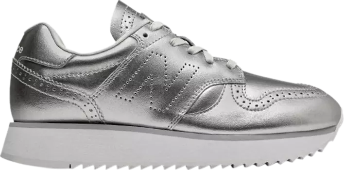 Кроссовки New Balance Wmns 520 Platform 'Metallic Silver', серебряный
