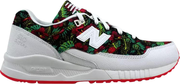 Кроссовки New Balance Wmns 530 'White Floral', белый
