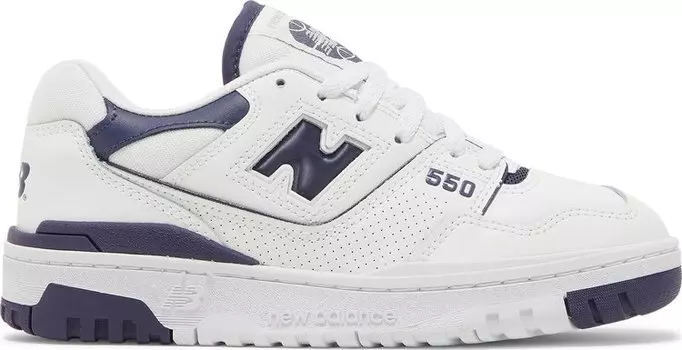 Кроссовки New Balance Wmns 550 'White Navy Blue', белый/темно-синий