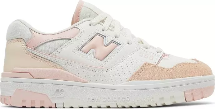 Кроссовки New Balance Wmns 550 'White Pink', белый/розовый