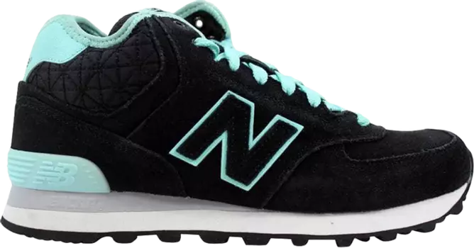 Кроссовки New Balance Wmns 574 'Black Aqua', синий