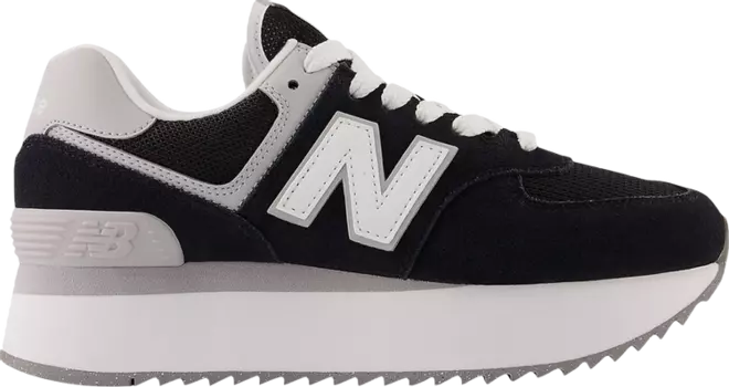 Мужские кроссовки New Balance Wmns 574+, черный/белый