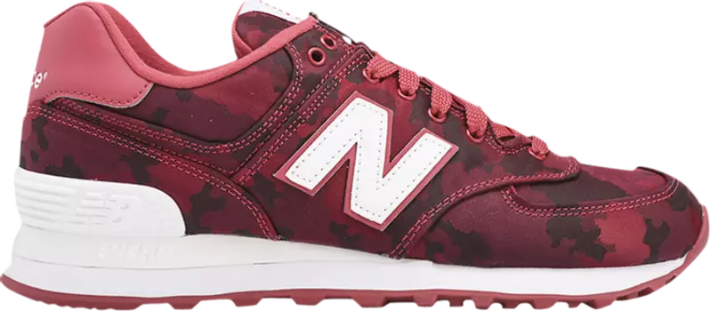 Кроссовки New Balance Wmns 574 'Camo - Raddish', красный