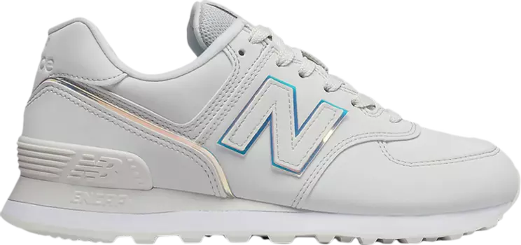 Кроссовки New Balance Wmns 574 'White Iridescent', белый