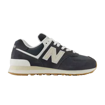 Кроссовки New Balance Wmns 574 'Black Sand Angora', черный