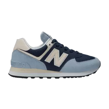 Кроссовки New Balance Wmns 574 Wide 'Beach Blue', синий
