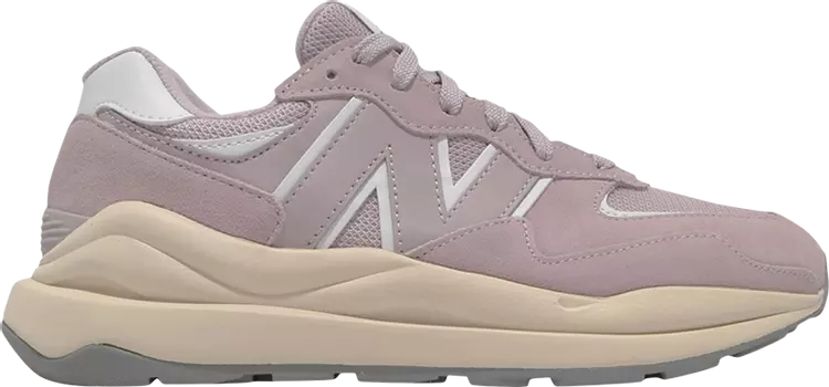 Кроссовки New Balance Wmns 57/40 'Logwood Team Cream', коричневый