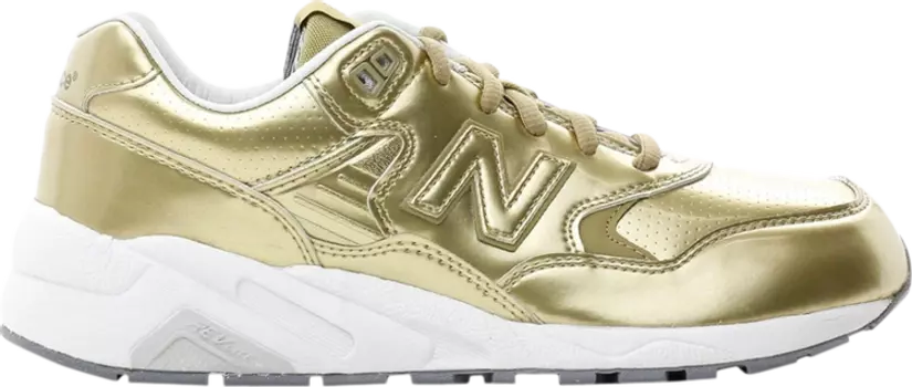 Кроссовки New Balance Wmns 580 'Metallic Gold', золотой