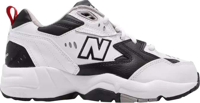 Кроссовки New Balance Wmns 608 Wide 'White Black', белый