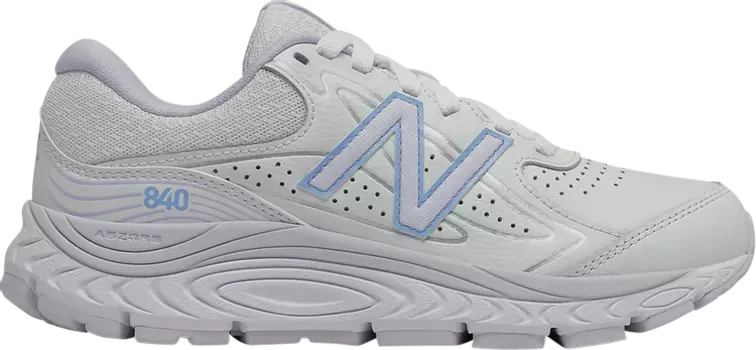 Кроссовки New Balance Wmns 840v3 Wide 'White Silent Grey', белый