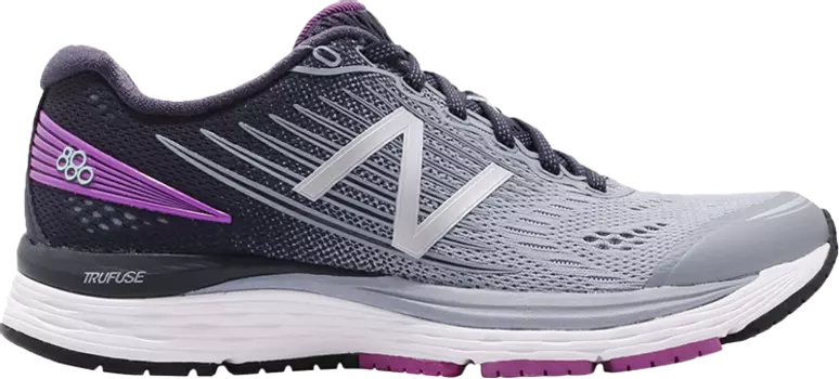 Кроссовки New Balance Wmns 880 Wide 'Grey Purple', серый