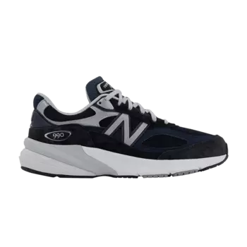 Кроссовки New Balance Wmns 990v6 Made in USA 'Navy White', синий