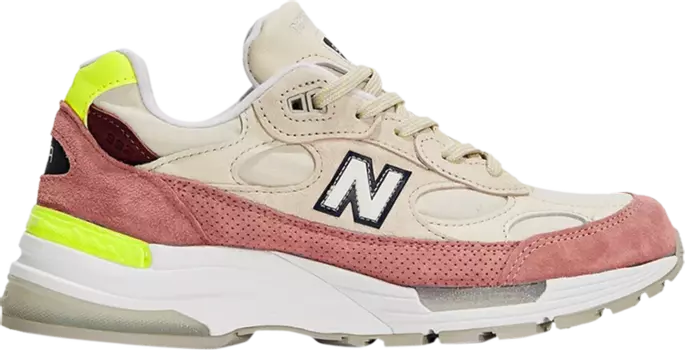 Кроссовки New Balance Wmns 992 Made in USA 'Off White Red', белый