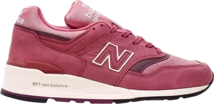 Кроссовки New Balance Wmns 997 Made in USA 'Pink Burgundy', розовый